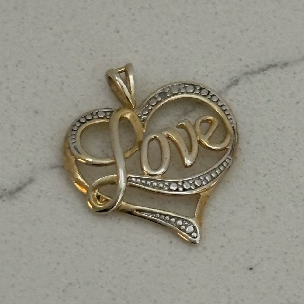 Silver 925 heart pendant - Picture 2 of 4